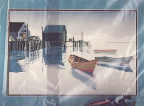 01268 Harbor reflections