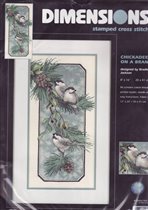 03199 Chickadees on a branch