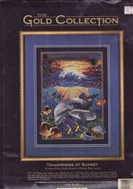 03855 Tenderness at sunset