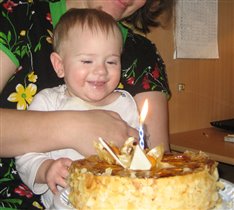 Данила: первый День рождения