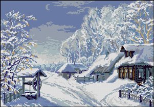 Зимний пейзаж 3