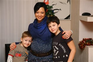 Я и мои три сына )))))