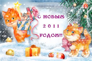 С Новым годом!)))
