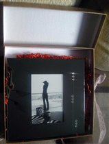 Стильная фоторамка со стразами Сваровски