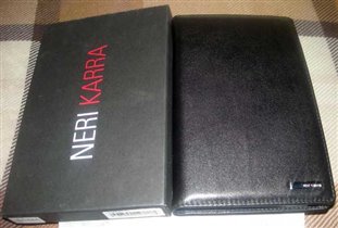 НОВАЯ кожаная визитница NERI KARRA