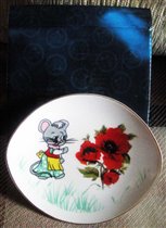 Фарфоровая лимонница 'мышка'