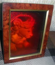 Объемная картина-голограмма 'Козочка'