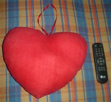 Подушечка-сердце