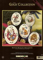 Santa's Wildlife Ornaments 08616