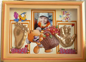 Багет, фотоподложка