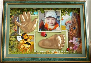 Багет, фотоподложка