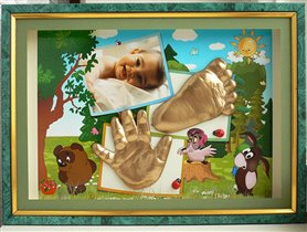 Багет, фотоподложка