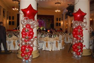 НГ украшение Банкетного зала в Екатерининском двор