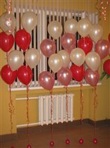 Гелиевые фонтанчики