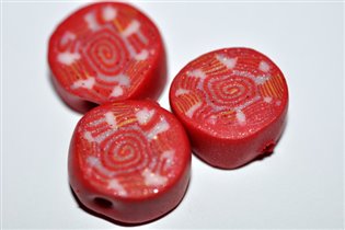 Пуговки и бусины первая проба