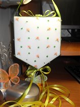 Обратная сторона пасхального пинкипчика.