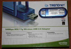 WI-FI адаптер Trendnet TEW-424UB. 