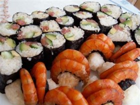 роллы и суши