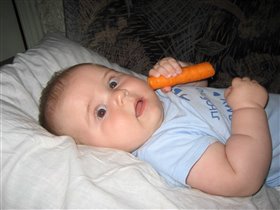 Ешь морковку каждый день,   Будешь только здоровей