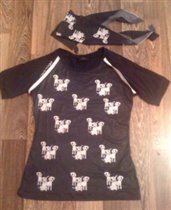 собачка с шарфиком