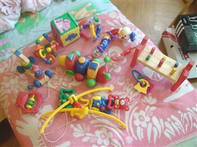 к пакету игрушек