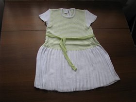 Платье.размер 26(82-90) желтое