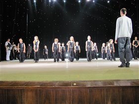 Первый выход на сцену. Репетиция. 15 мая