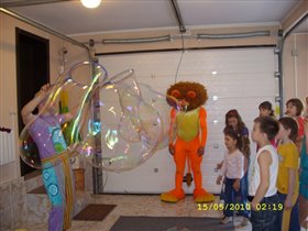 шоу мыльных пузырей 6