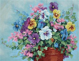 Dimensions 35019 Pansy Profusion