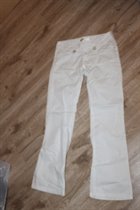 Белые джинсы Пантамо, разм 26, цена 400