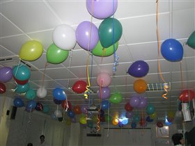 шары под потолок