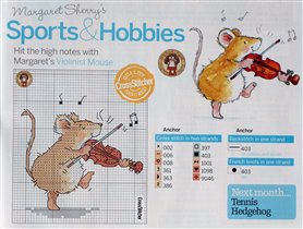 Sports & hobbies - Violinist Mouse