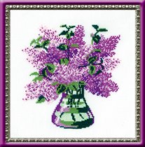 0603 Сирень в вазе