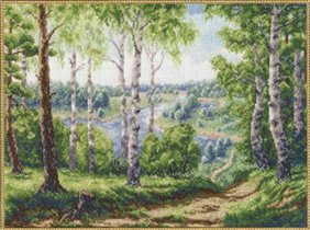 Времена года Лесная речка