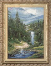 Времена года Водопад