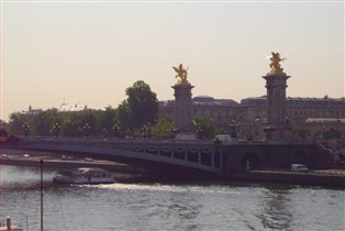 мост Александра III. Париж