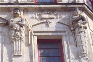 фасад дома в Ля-Рошели