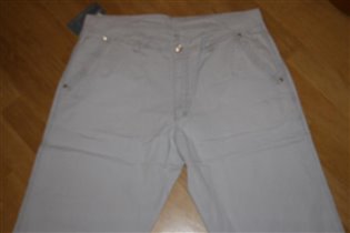 брюки светло-серый цвет Sertmen ц 1250 с % 