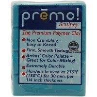 Пластик полимерный Premo. Цвет бирюзовый