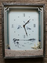 Часы с птицами
