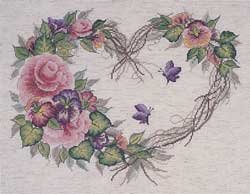 43092 Grapevine Wreath with Floral