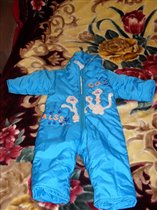 Комбинезон осень Р-р 74-80 см (7-12 мес)- 700 руб 