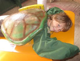 Средняя черепашка, по имени Глебушок :)