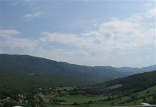 Горы, зелень