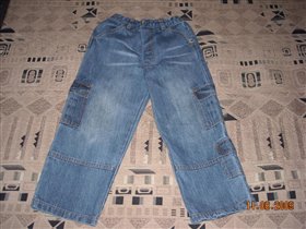 джинсы летние, рост от 110