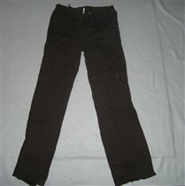 Лён/коричневые