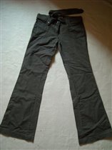 Брюки на поясе