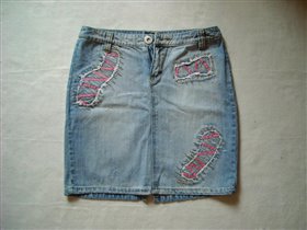 Джинсовая юбка