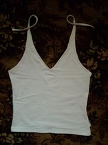 Белая футболка толстенькая