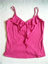 Розовая футболочка